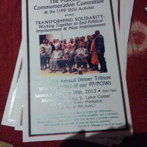 Malcolm X Commemoration Committee 20th Annual Dinner 